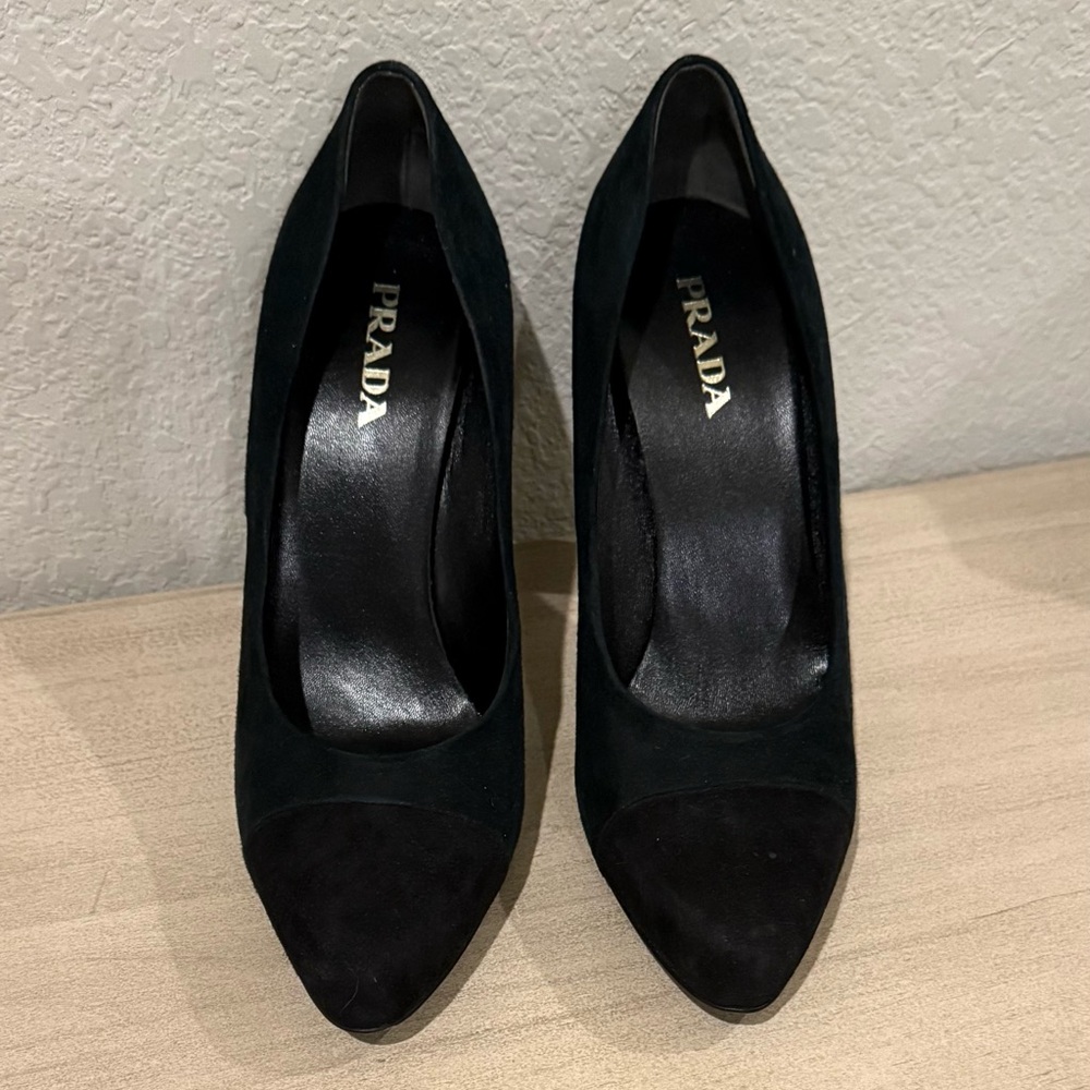 Prada Suede Heels - 39.5